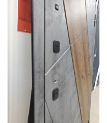 Входная дверь PORTA R-2 104.П61 Антик Серебро/Бьянко